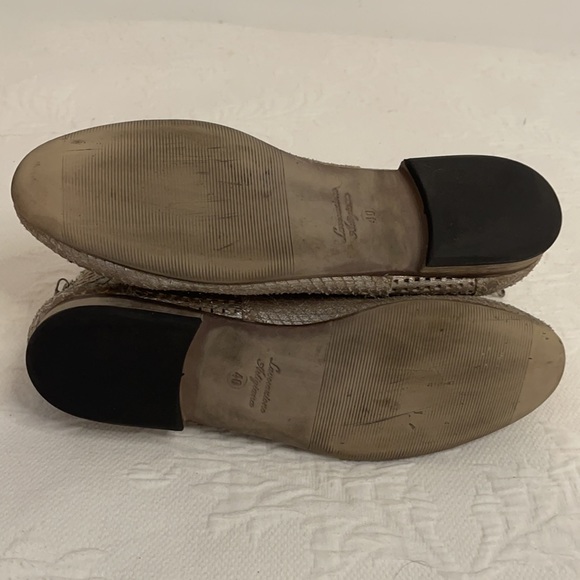 Free People snakeskin Roby back zip booties sz 10 - Picture 6 of 7